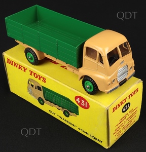 Dinky toys 431 guy warrior 4 ton lorry aa195