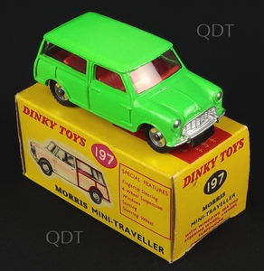 Dinky toys 197 morris mini traveller aa197