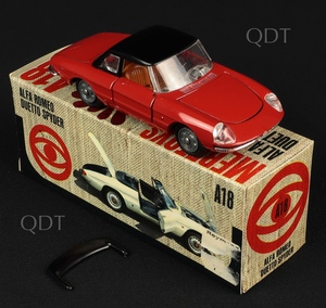 Mebetoys models a18 alfa romeo duetto spyder aa201