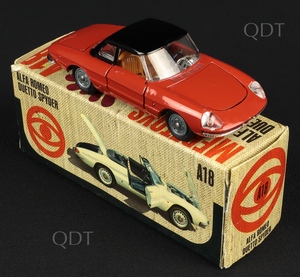 Mebetoys models a18 alfa romeo duetto spyder aa229