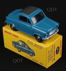French dinky toys 24l 2 cv vespa aa238