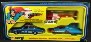 Corgi toys gift set 21 superman aa254