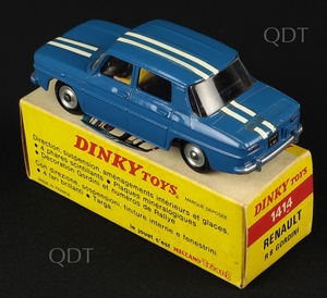 French Dinky Toys 1414 Renault 8 Gordini - QDT