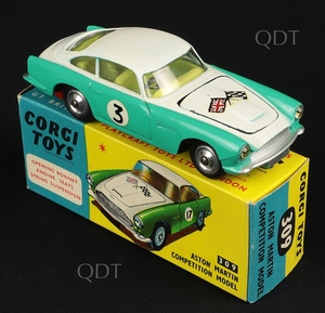 Corgi toys 309 aston martin competition aa313