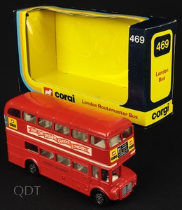 Corgi toys 469 london bus design centre aa335