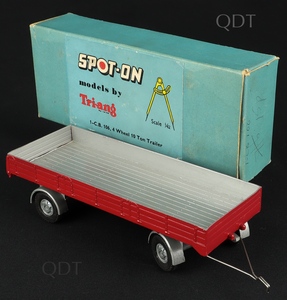 Spot on  models 106 4 wheel 10 ton trailer aa344
