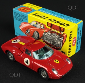 Corgi toys 314 ferrari berlinetta aa351