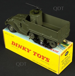 Plinth Pie Dinky Toys Machine Gun for Half Track Military Ref 822 
