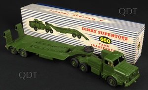 Dinky toys 660 tank transporter aa369
