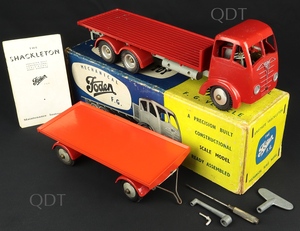 Shackleton 6 wheeler foden trailer aa385