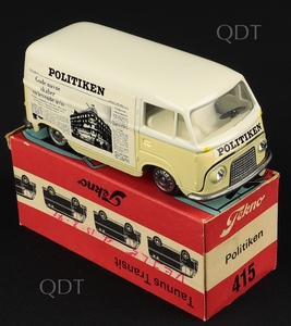 Tekno models 415 ford taunus politiken aa475