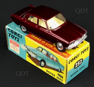 Corgi toys 252 rover 2000 m313