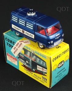 Corgi toys 464 county police van aa531