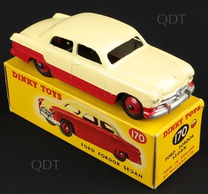 Dinky toys 170 ford fordor sedan aa556