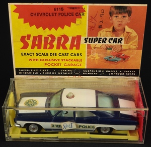 Sabra gamdakoor models 8115 chevrolet police car aa587