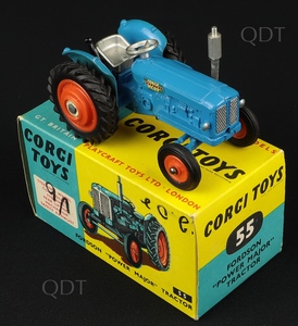 Corgi toys55 fordson power major tractor aa608