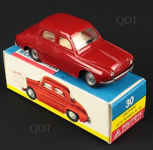 Politoys microminiature models 30 dauphine alfa romeo aa650