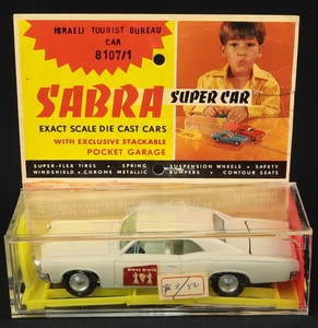 Sabra models 8107 1 israeli tourist bureau car aa702