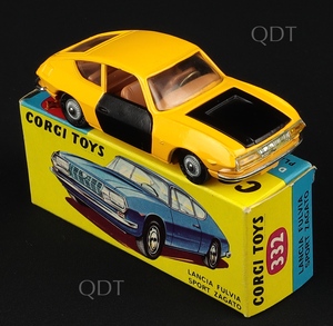 Corgi toys 332 lancia fulvia sport zagato aa711