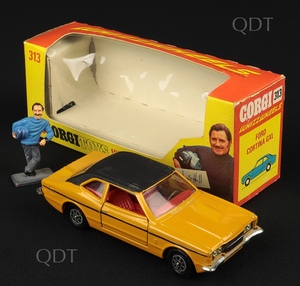 Corgi toys 313 ford cortina gxl graham hill aa713
