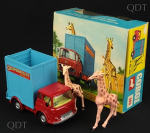 Corgi toys 503 circus giraffe transporter aa730