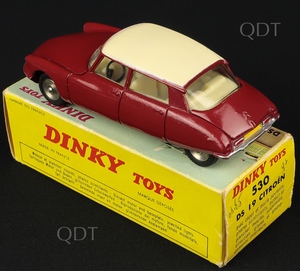 Citroën DS 19 black Limited Edition 1:43 DINKY TOYS 530 DIECAST MODEL CAR MB409 