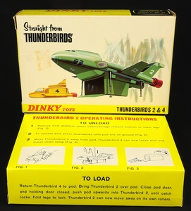 SET DI ADESIVI VERDE DINKY TOYS # 101 Thunderbird 2 1 xPair REPRO Rocket SCARICHI 