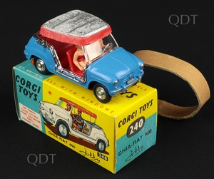 Corgi toys 240 ghia fiat jolly aa757