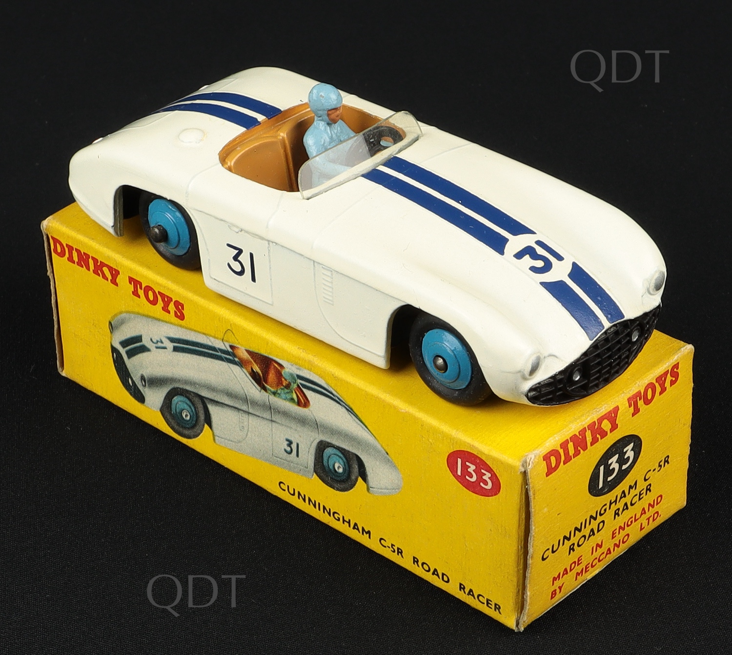 Dinky Toys 133 Cunningham Road Racer - QDT