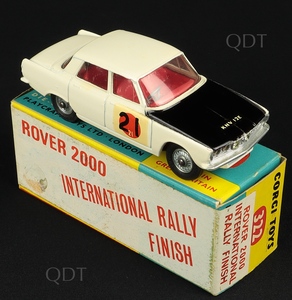 Corgi toys 322 rover international rally aa784