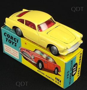 Corgi toys 218 aston martin db4 aa785