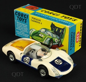 Corgi toys 330 porsche carrera aa786