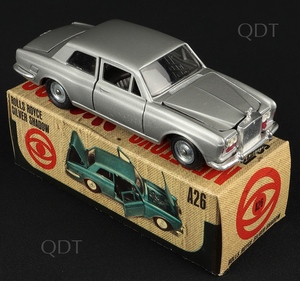 Mebetoys models a26 rolls royce silver shadow w866