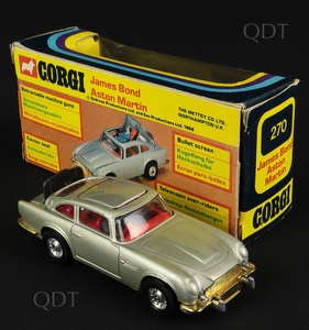 Corgi Toys 270 James Bond Aston Martin QDT