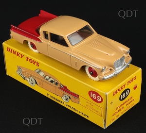 Dinky toys 169 studebaker golden hawk aa831