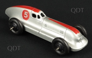 Atlas Dinky Toys Reproduction 23B Hotchkiss Racing Car Silver Atlas Dinky Toys Reproduction 23B Hotchkiss Racing Car Silver