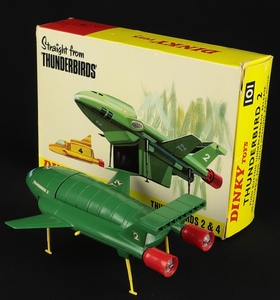 Dinky Toys 101 Thunderbird 2 Gerry Anderson Thunderbirds empty Repro box set 