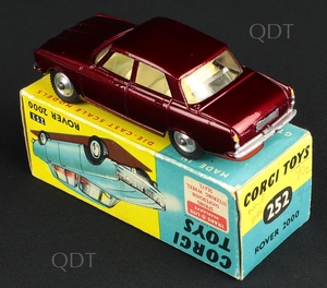 Corgi Toys 252 Rover 2000 QDT