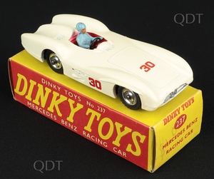 Dinky Toys 237 Mercedes Benz Racing Car RN#30 Decal Set 