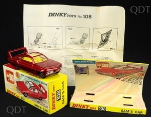 Dinky toys 108 sam's car aa939
