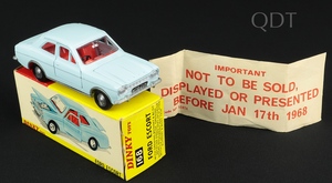 Dinky toys 168 ford escort aa941