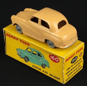 tan Reproduction Box by DRRB Dinky #160 Austin A30 Saloon 