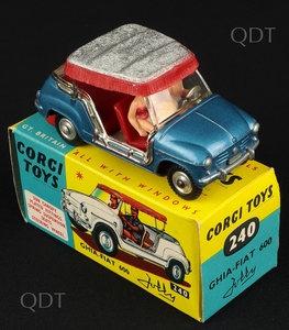 Corgi toys 240 fiat jolly aa971