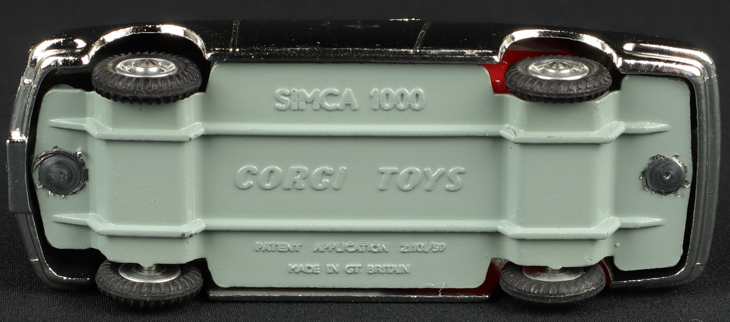 Corgi Toys Simca 1000 coupé Bertone compétition