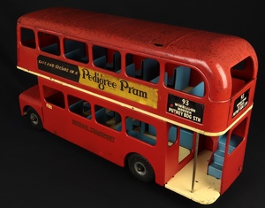 Routemaster Bus Large Square Acrylic Coaster 