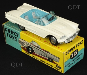 Corgi t0ys 215 ford thunderbird open sports bb36