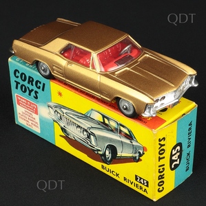 Corgi toys 245 buick riviera bb44a