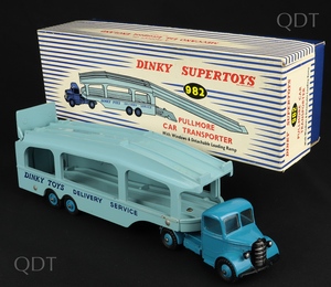 Dinky toys 982 pullmore car transporter bb73