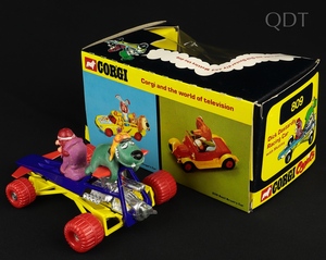 Corgi Corgi Toys 809 dick dastardly racing car reproduction box only 