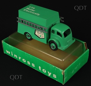 Winross models cabover white truck bb175